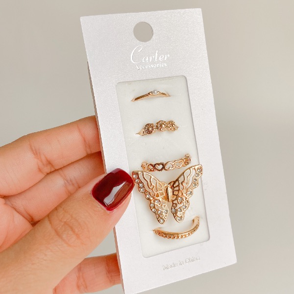 پک ۵ تایی انگشتر A14