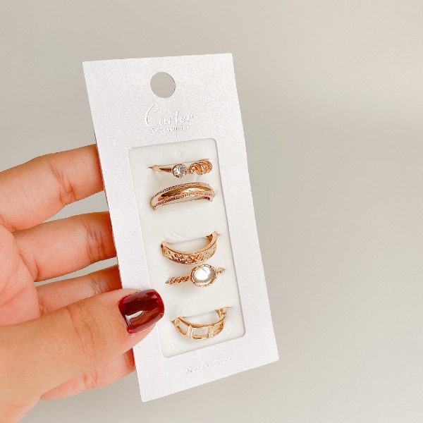 پک ۵ تایی انگشتر A16