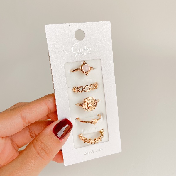 پک ۵ تایی انگشتر A18