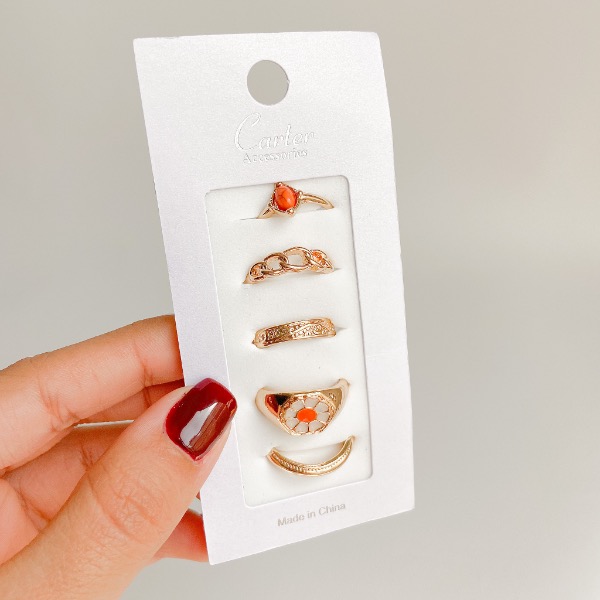 پک ۵ تایی انگشتر A29