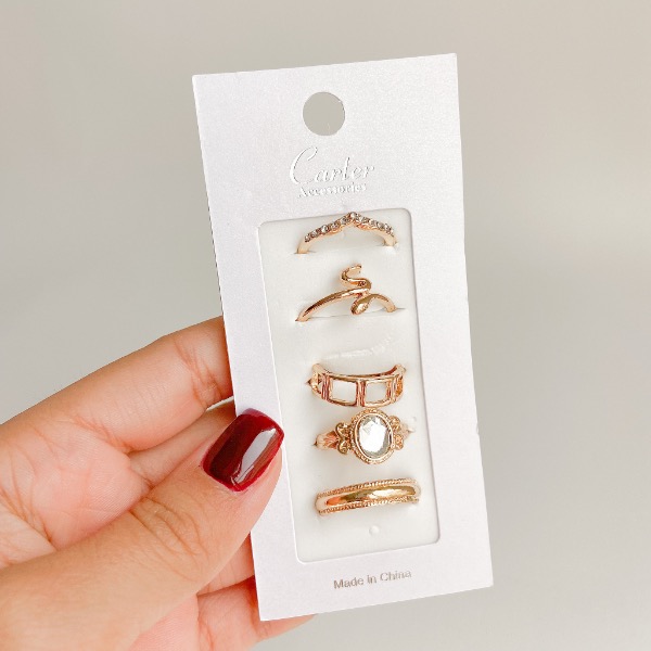 پک ۵ تایی انگشتر A31