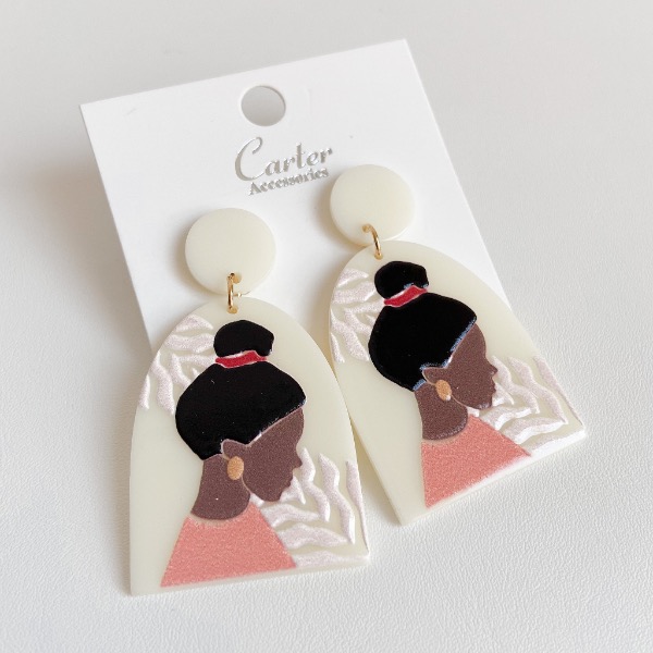 گوشواره آبرنگی S1