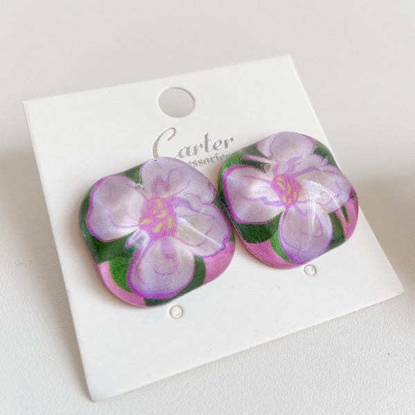 گوشواره آبرنگی S8