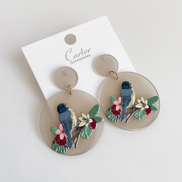 گوشواره آبرنگی S12