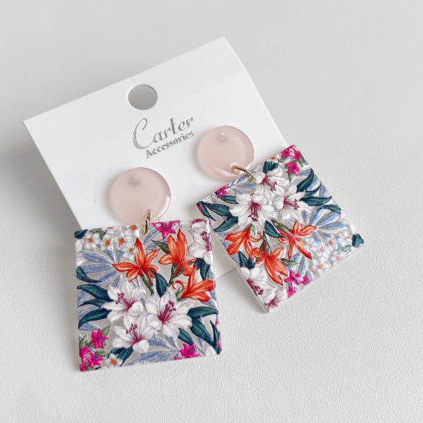 گوشواره آبرنگی S14