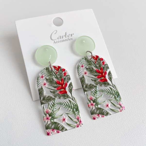 گوشواره آبرنگی S17