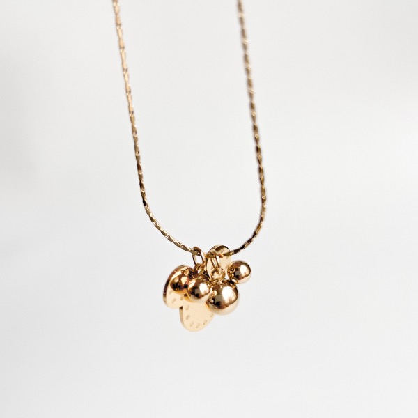 گردنبند دو آویز میکی موس