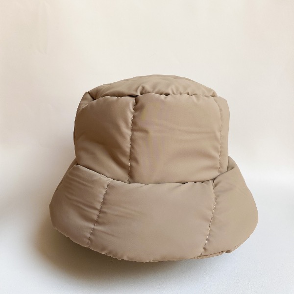 کلاه باکت پافر کرم