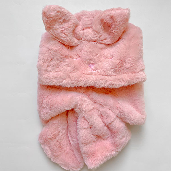 کلاه فلافی خرگوش صورتی