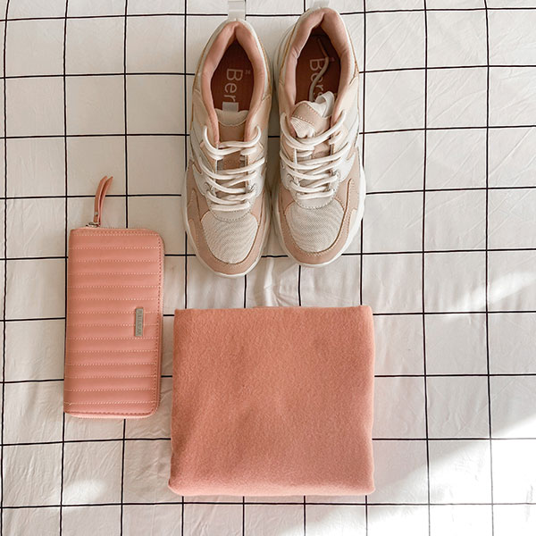 شال موهر صورتی