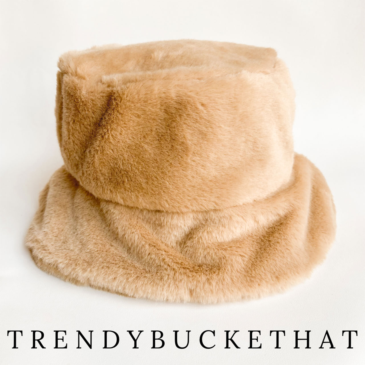 کلاه باکت فلافی قهوه ای روشن