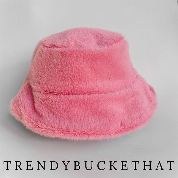 کلاه باکت فلافی صورتی