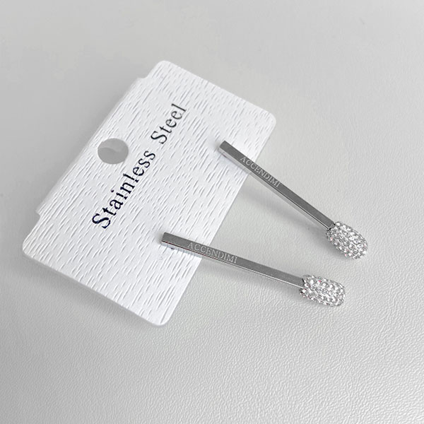 گوشواره کبریت نگینی