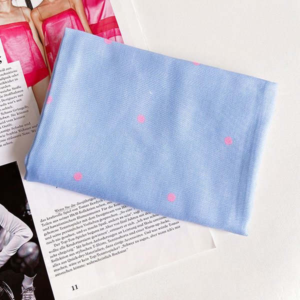 مینی اسکارف دکمه