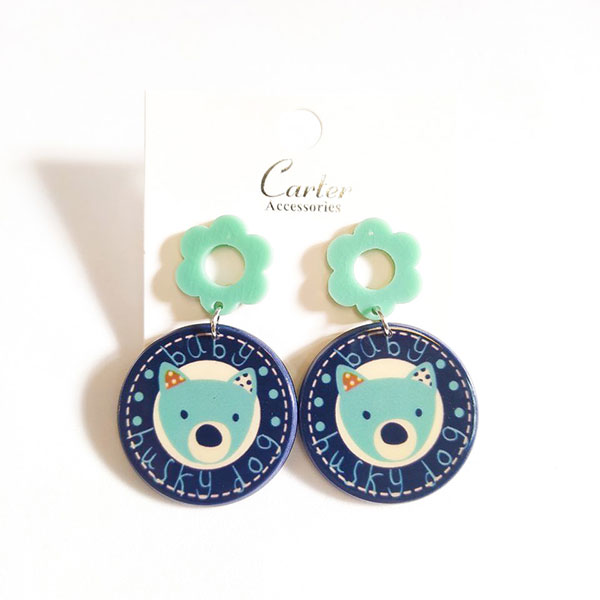 گوشواره هاسکی پاپی