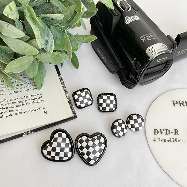 گوشواره های شطرنجی