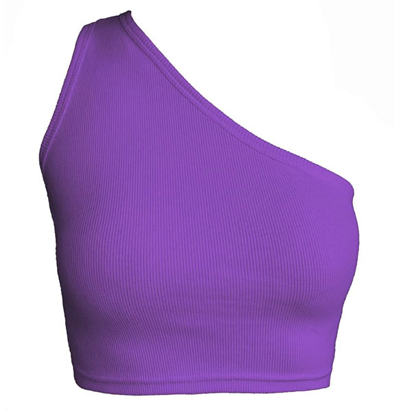 کراپ تاپ رومی بنفش