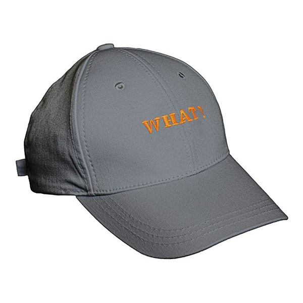 کلاه کپ WHAT خاکستری